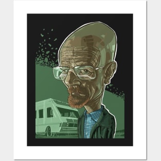 WALTER WHITE Posters and Art